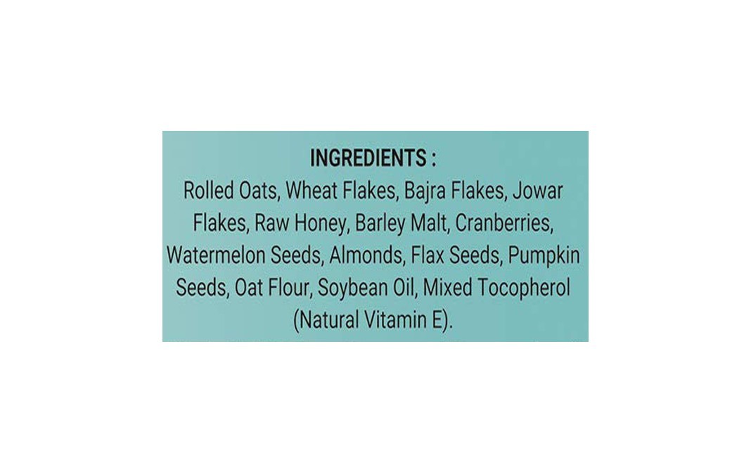 True Elements Millet Granola No Added Sugar   Plastic Jar  750 grams